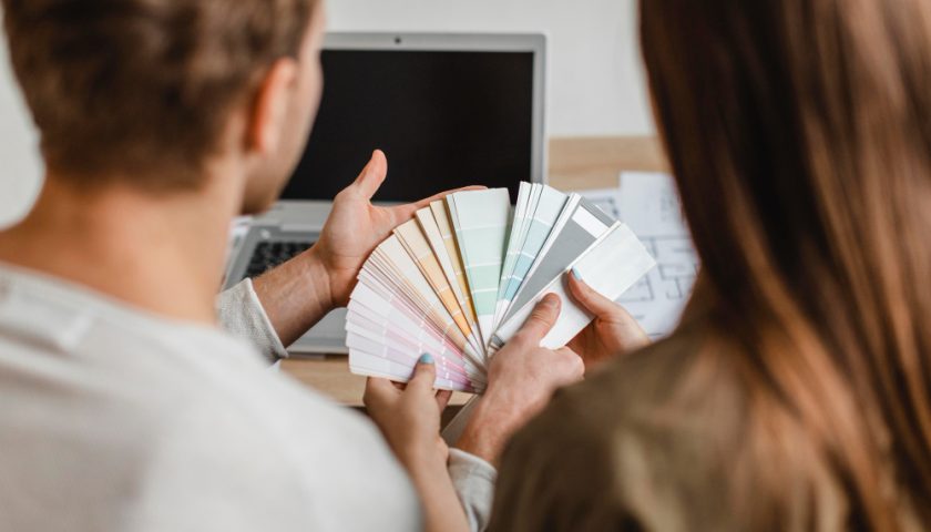 une personne en formation de décoration intérieure