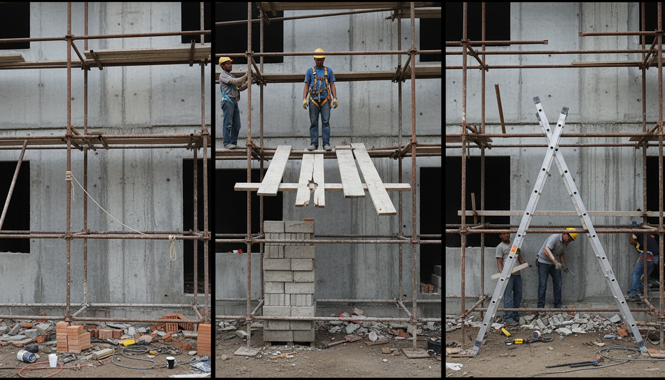 découvrez les 10 erreurs fatales à éviter absolument lors du montage d'un échafaudage pour garantir votre sécurité et celle de vos équipes.