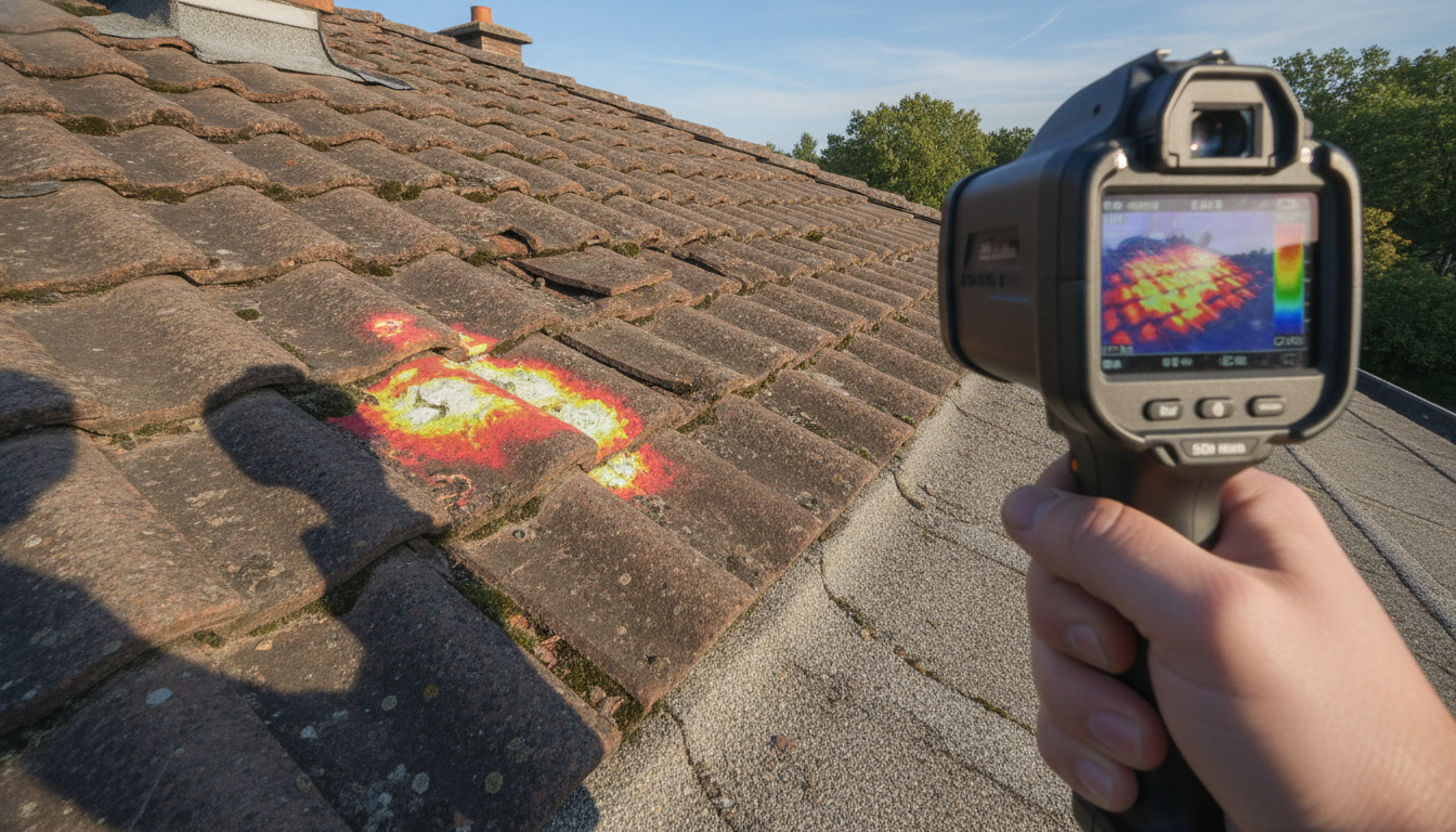 découvrez comment la thermographie de toiture peut détecter les problèmes invisibles et protéger l'intégrité de votre bâtiment grâce à une inspection thermique précise et efficace.