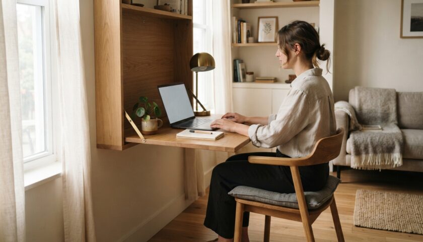 découvrez comment le bureau escamotable optimise votre espace tout en offrant confort et praticité au quotidien.