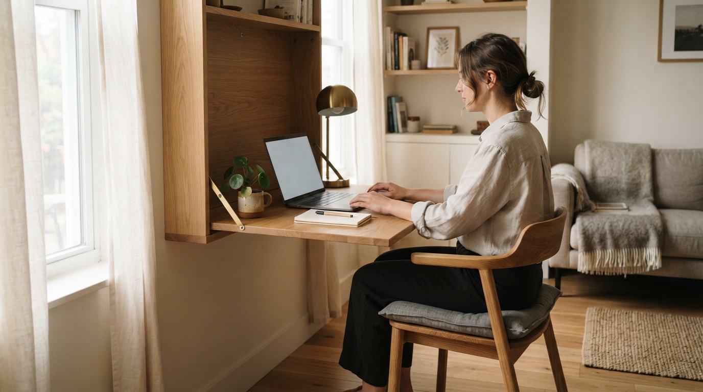 découvrez comment le bureau escamotable optimise votre espace tout en offrant confort et praticité au quotidien.